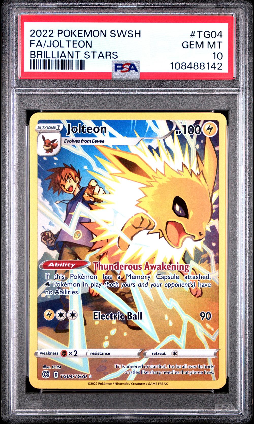 2022 Jolteon Full Art - Pokémon Pokémon Sword & Shield Brilliant